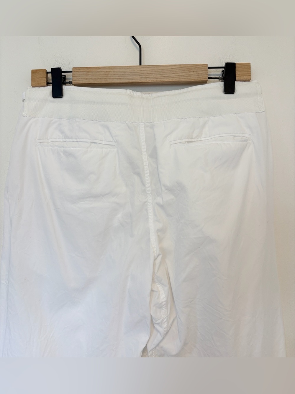 Rag & bone cotton wide leg cropped pants , sz : 4 - Picture 4 of 9